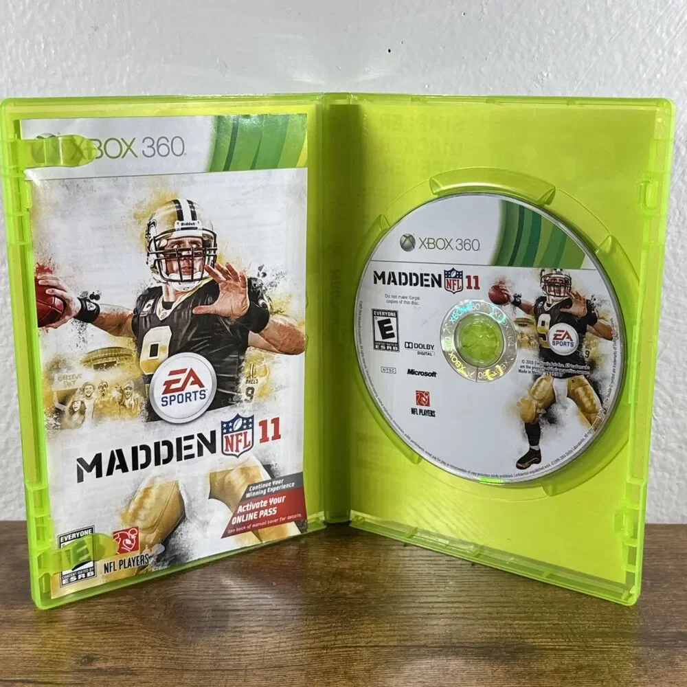 Madden NFL 11 (Xbox 360) CIB COMPLETE & TESTED